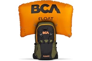 BCA Backcountry Access Float 25 Turbo Snowmobile Backpack - Green - Airbag Backpack, Premium Avalanche Backpack for Safety an