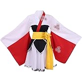 VintageCos Women's Anime Sesshomaru Cosplay Costume Set Kimono Uniform Suit Halloween Cosplay Outfits