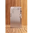 WDMART-US Advanced Titanium Alloy Automatic Lighter - Oil Soft Flame - Metal Open Flame, Titanium Alloy Limited Edition