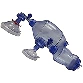 MCR Medical Training Bag Valve Mask (BVM) for CPR Training, Adult/Child and Infant/Neonate In Mesh Bag