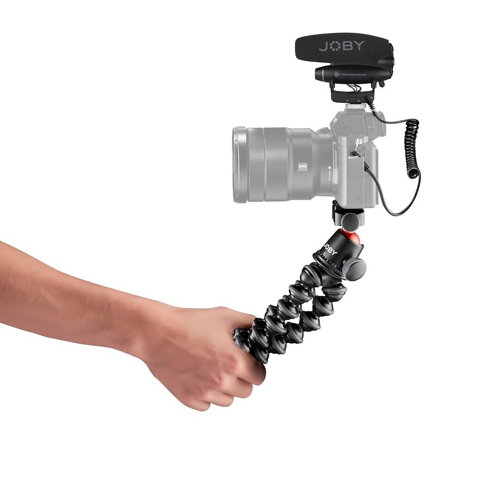 JOBY GorillaPod PRO Vlogging Kit, Ultimate Camera Kit, GorillaPod 3K, Wavo PRO Supercardioid Rod Micro, Rycote Lyre, Flexible Tripod, Run & Gun, YouTube, Filmmaking, DSLRs, Mirrorless, CSC