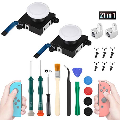 2 Pack Joy Con Joystick Replacement 3D Analog Joysticks for Nintendo Switch and Switch lite
