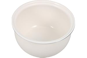 LOORGVEL Rice Cooker Replacement Inner Pot 3l Non-Stick Ceramic Coated 304 Stainless Steel Cooker Liner