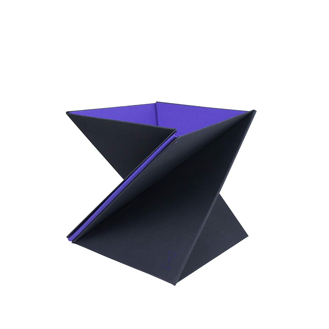 Allocacoc DesignNest Levit8 - The flat folding portable standing desk,Periwinkle,Small