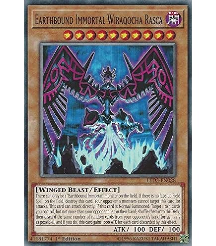 Amazon.com: Yu-Gi-Oh! - Earthbound Immortal Revival - LED5-EN056 - Common -  1st Edition
