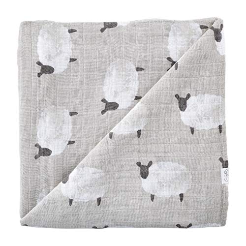 Mud Pie, Muslin Swaddle, Lamb Pricepulse