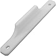 (White) Sliding Screen Door Pull Handle Replacement 3 1/2 inch Hole Width for American Craftsman Columbia Masterpiece Andersen Larson Mastercraft Jeld-Wen