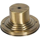 Livex Lighting 2001-01 Outdoor Light Pier Mount Adaptors, Antique Brass