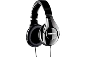 Shure SRH240A Professional Quality Headphones - for Home Recording & Everyday Listening, 40mm Neodymium Dynamic Drivers for F