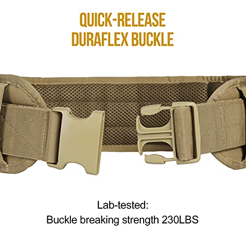 Tactical Battle Belt Quick Release MOLLE Belt Tactical