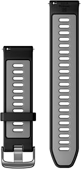 Garmin Quick Release Bands 22mm Black Powder Grey Slate Hardware Forerunner view 2
