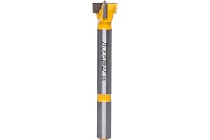 Boomway Forstner Drill Bit (5/8'' | 15.9mm) with YG6X Carbide, Suitable for fine Woodworking, Cabinet Making, etc