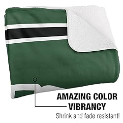 Ohio University Primary Logo Stripes Sherpa