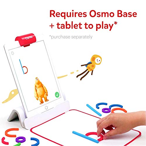 Osmo Little Genius Starter Kit for iPad iPad Case Bundle 4 HandsOn Learning Games
