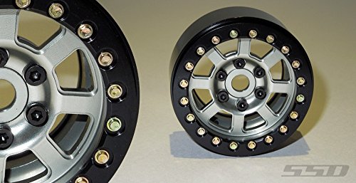 SSD RC 1.9â€ Assassin Beadlock Wheels (Grey) (2)
