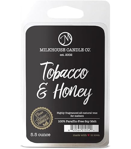 milkhouse candle sweet tobacco leaves Amazon.com: Milkhouse Candle Company Sweet Tobacco Leaves Soy Candle -  Honey | Tobacco | Teakwood Scented
