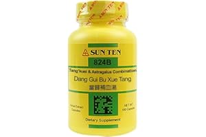 SUN TEN SunTen - Tang-kuei & Astragalus Combination Capsules/Dang GUI Bu Xue Tang/當歸補血湯
