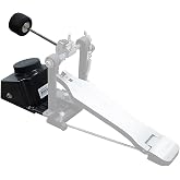 HXW Bass Drum Trigger Realistic Kick Drum Pad With Felt Beater Hammer | for Percussion Pad/SamplePad/Multipad/Electric Drum Set