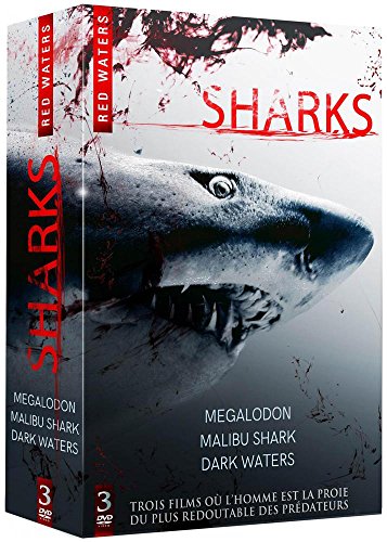 Sharks : Mégalodon + Malibu Shark Attack + Dark Waters - Pack