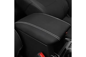 INTGET for 2026 Ford Explorer Accessories 2020 2021 2022 2023 2024 2025 Center Console Cover Leather Car Middle Armrest Arm R