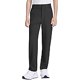 QBK Boys Golf Pants Stretch Flat Front Dress Chino for School Uniform Athletic Casual Pants 2T-16Y