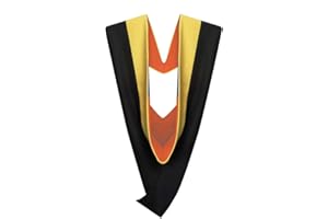 Cappe Diem Master Hood GOLDEN YELLOW: Master of Science (M.S.) in Physics, Math, etc.