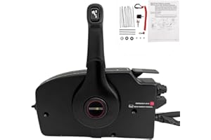 POWEROB TEC 881170A1414PIN Pull to Open GEN I Control Box for Mercury Outboard Engine Throttle - Side Mount (Power Trim) -4000