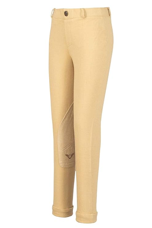 Pantaloni Equestri Horze Nora Kids - Jods Con Toppe Ginocchia In Pelle - Foto 7