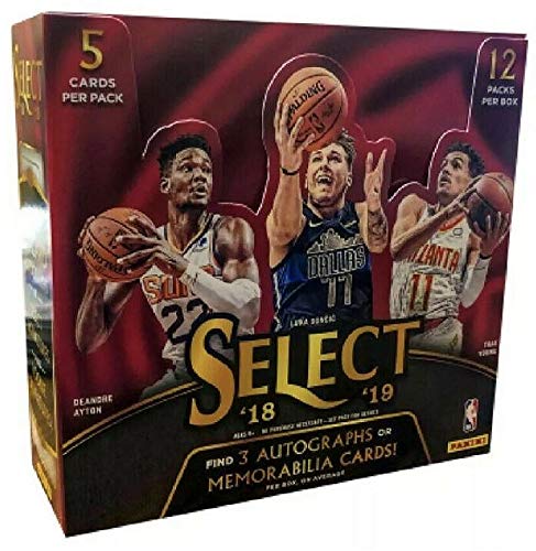 2018/19 Panini Select NBA Basketball HOBBY box