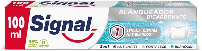 Pasta de Dientes Blanqueador Bicarbonato 100 ml