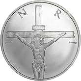GSM Crucifixion Silver 1 Troy oz .999 MS Protected Round