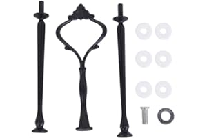 3 Tier Round Cupcake Display Stand Cake Plate Handle Fitting Wedding Party Table Decor