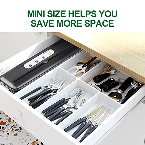 Cromify Vacuum Sealer Machine, Automatic Food Vacuum Saver with Cutter