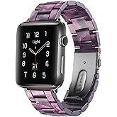 Light House Apple Watch Bands-Fashion Lightweight Resin iWatch Bands for Women Men 38mm/40mm/41mm/42mm(Series 11 10), 49mm/46mm/45mm/44mm/42mm(S 3 2 1), Compatible with Apple Watch Series 11 SE 10 9 8 7 6 5 4 3 Ultra