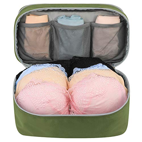 Gonex Travel Underwear Organizer,Large Compartment Bra Travel Organizer