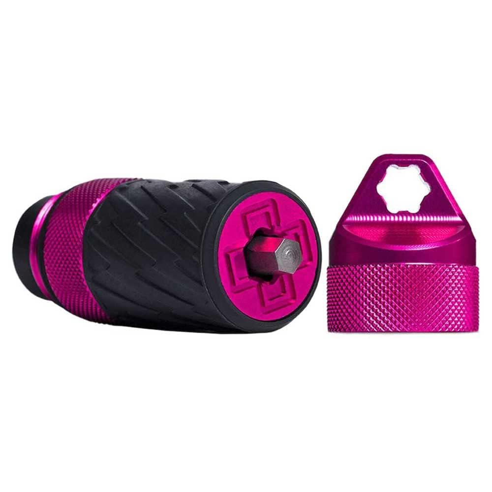 Muc-Off eBike Drivetrain Tool - Precision Machined Aluminium Crank Backpedal Tool for Chain Cleaning and Lubing - Fits 5mm, 6mm Hex & T30 Torx