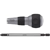 VESSEL Ball Grip (Bit-replaceable Tang-Thru Screwdriver) [No.230W-2] (Ph No.2) (Japan Import)