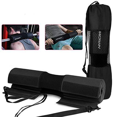 Gonex Barbell Pad for Squats Hip Thrusts Upgraded Bar Neck Pads Workout