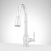 Signature Hardware 481703 Finnian 1.75 GPM Pull-Down Kitchen Faucet - Chrome