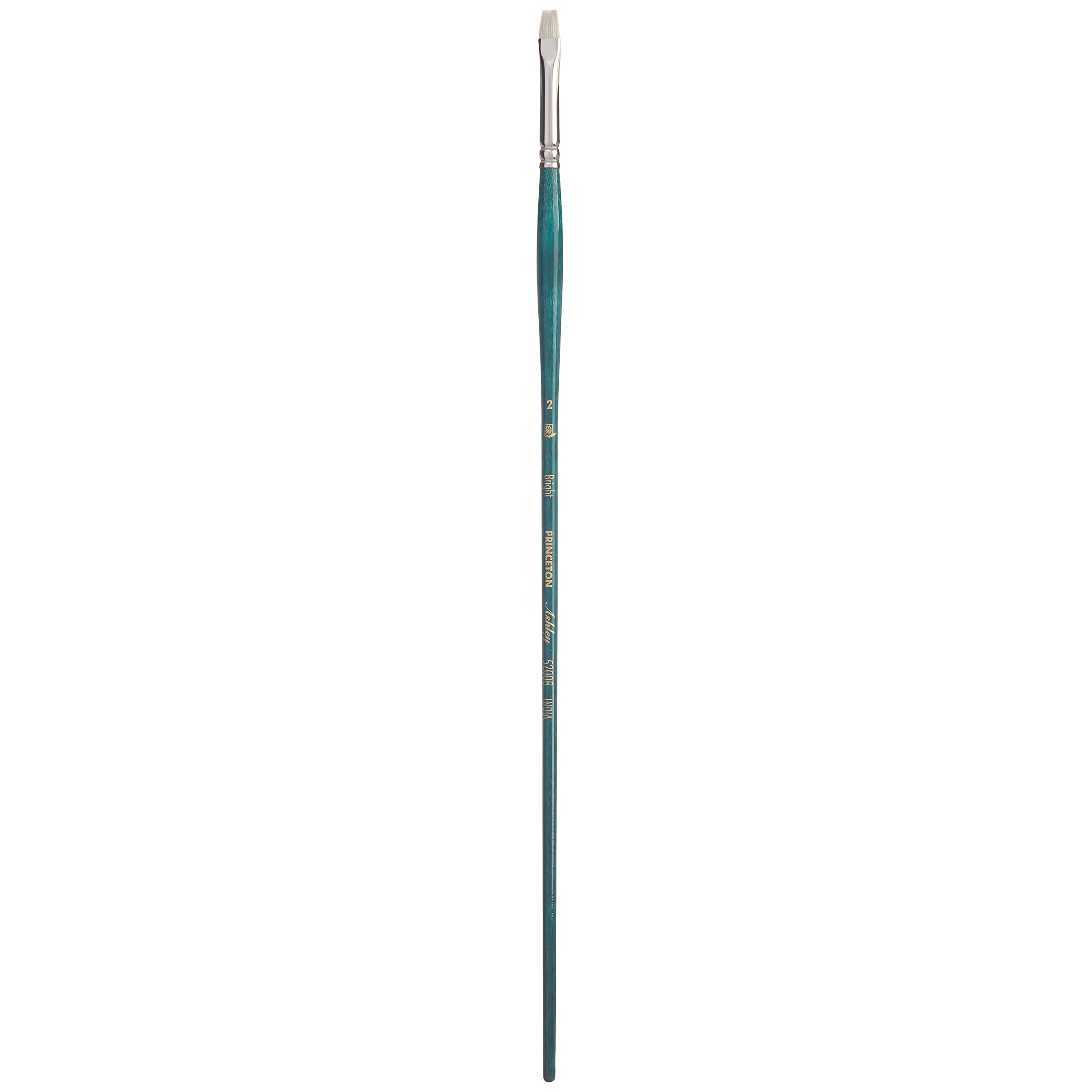 Photo 1 of Princeton Ashley Paintbrush, Size 2, Blue Green