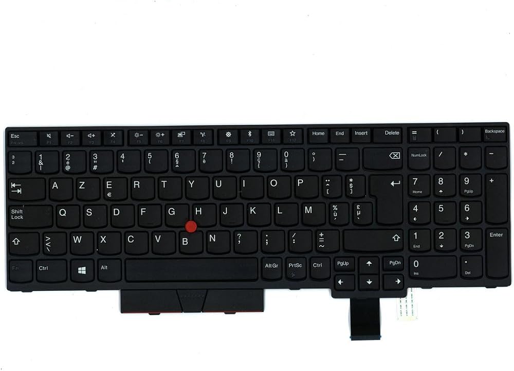 Lenovo AZERTY Thinkpad Keyboard Belgian BLACK Laptop Part