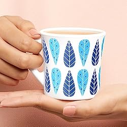 Larah by BOROSIL Fabel Set of 6 Tea/Coffee Mugs