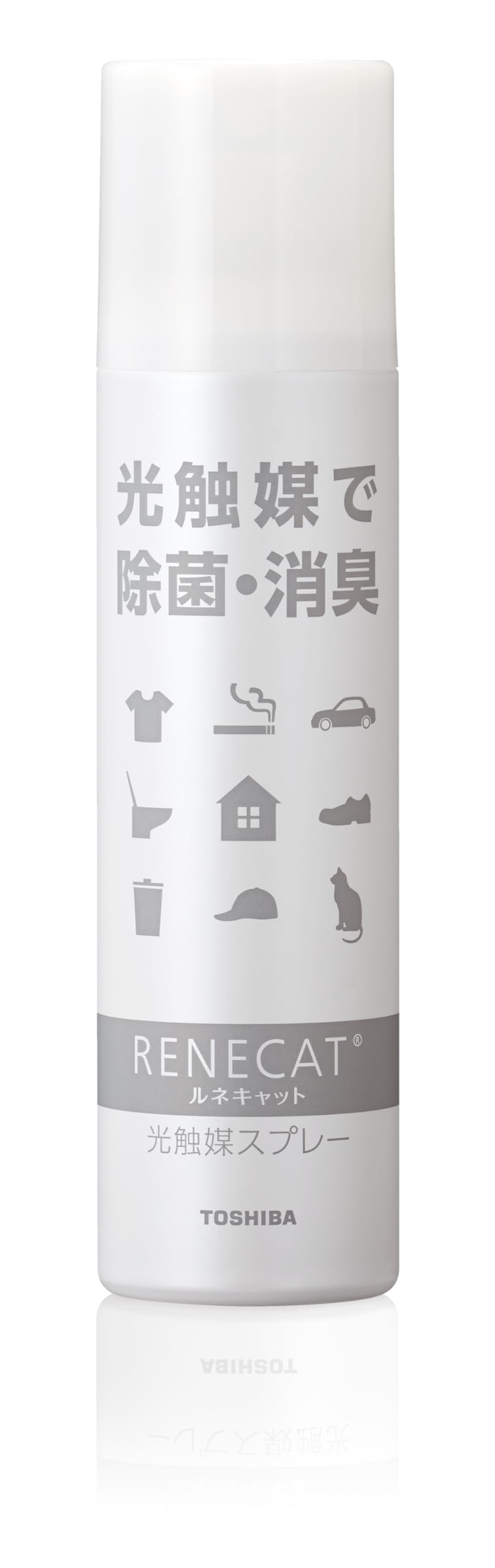 東芝マテリアル（TOSHIBA MATERIALS） 東芝マテリアル 光触媒スプレー ルネキャット180ml 【品番】 RMA-03-180B商品画像