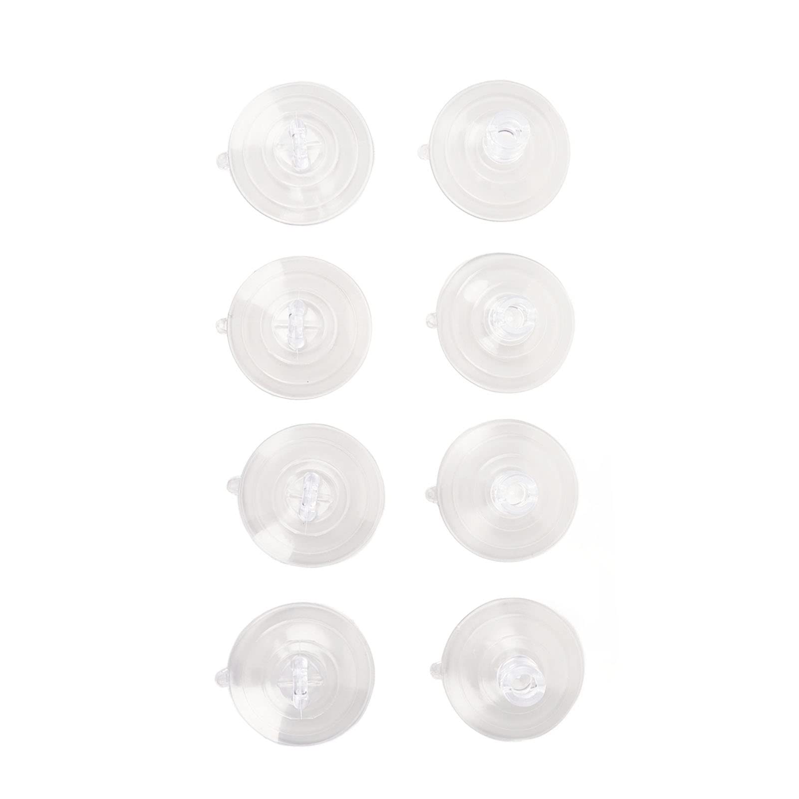 Suction Cups for Cat Window Hammock, Heavy Duty Suction Cups for Window Cat Bed - 8 Replacement Strong Suction Cups for Cat Window Perch with Pvc Cross Holes for Ceramic Tiles