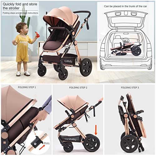 compact single stroller