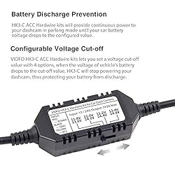 VIOFO HK3-C Acc Hardwire Kit, 13ft USB-C Hard Wire