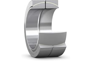 SKF GEZ 012 ES Spherical Plain Bearing, Unsealed, 3/4" Bore, 1-1/4" OD, 21/32" Inner Ring Width, 9/16" Outer Ring Width