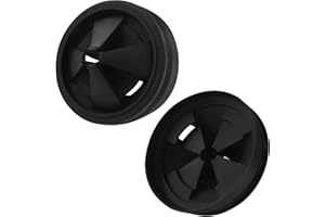 Murtenze 2 Pack Garbage Disposal Splash Guard, EPDM Rubber Sink Baffle Quiet Cover Replacement, 3 3/8" Drain Insert for Waste King