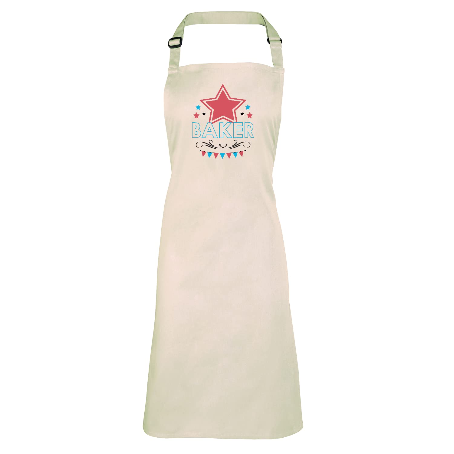 Great British Baker Apron - Novelty Star Contestant Family Cooking Baking TV Show Chef Cook Bake Cake Paul Prue Funny Kitchen Decor Collection Gift Present (Natural, One Size)
