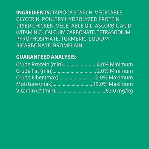 WONDER BOUND CHICKEN FLAVOR DENTAL STICKS FOR TINY DOGS (5-20 LBS), 6-RIDGE SHAPE FOR PLAQUE & TARTAR CONTROL, FRESHENS BREATH, MADE WITH REAL CHICKEN, 108 COUNT